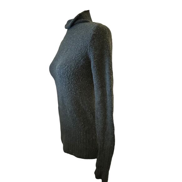 Madewell Green Alpaca and Merino Wool Blend Turtleneck Sweater, Size XXS - Picture 2 of 5